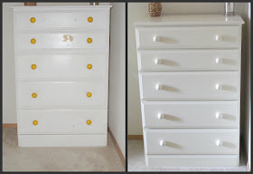 Thrift dresser before and after makeover