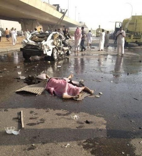 أسماء المتوفين في انفجار ناقلة غاز شرق الرياض