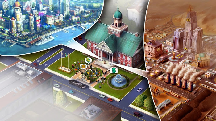 Screen Shot Of SimCity Deluxe Edition (2014) Full PC Game Free Download At worldfree4u.com