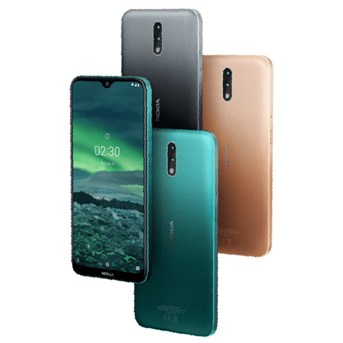 Nokia 2.3 pictures, official photos blue