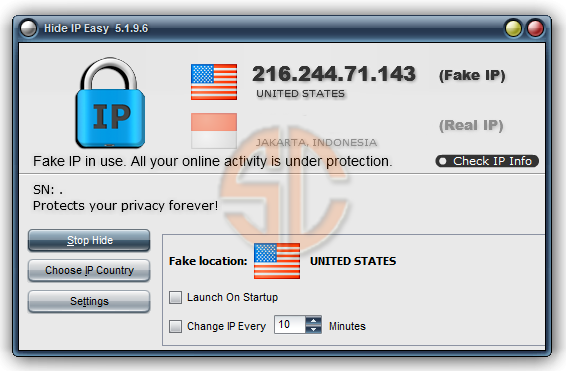 Hide IP Easy 5.1.9.6 Full Version