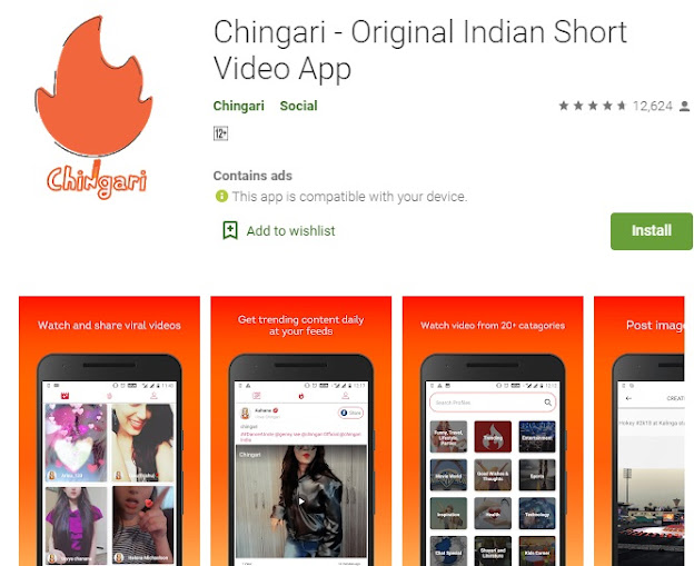 5 lakh downloads in 72 hours, TikTok's Indian alternative to Chingari