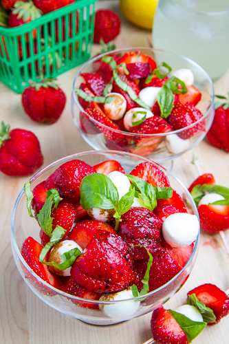 Strawberry Caprese Salad