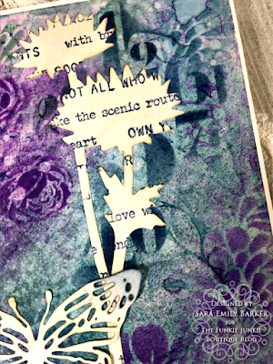 Sara Emily Barker https://sarascloset1.blogspot.com/2020/08/a-stenciled-mum-card-for-mom.html #stampersanonymous Mixed Media Card 6