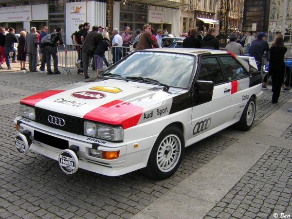 Audi Quattro He was also a big hit in the rally circuit