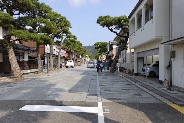 島根県出雲市大社町杵築南 神門通り