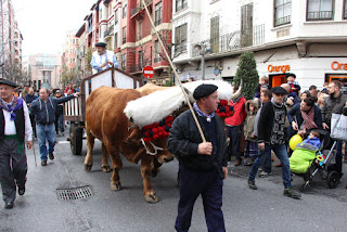 Llegada de Olentzero a Barakaldo