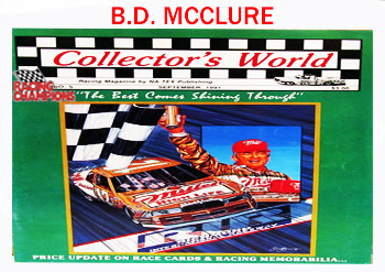 B.D. McClure #92 Racing Champions 1/64 NASCAR diecast blog value age die magazine