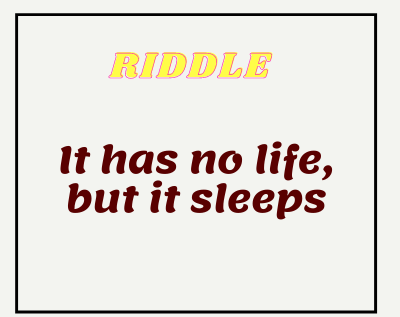 Riddle with Answer