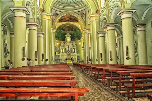 Interior Iglesia San Antonio de Padua.Gualeguay