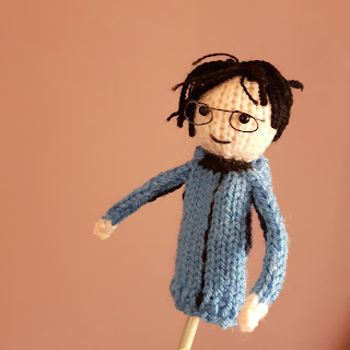 Knitted Yuri Katsuki by Nicky Fijalkowska