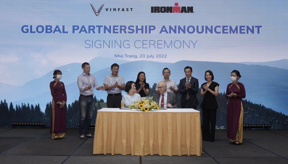 VinFast và Ironman công bố quan hệ đối tác toàn cầu