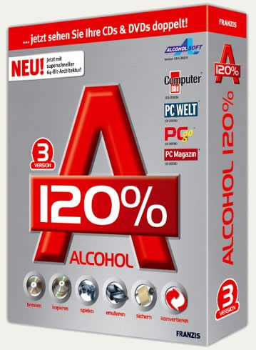 Alcohol+120 Alcohol 120% 2.0.3 Build 6951 Final Retail + Free Edition