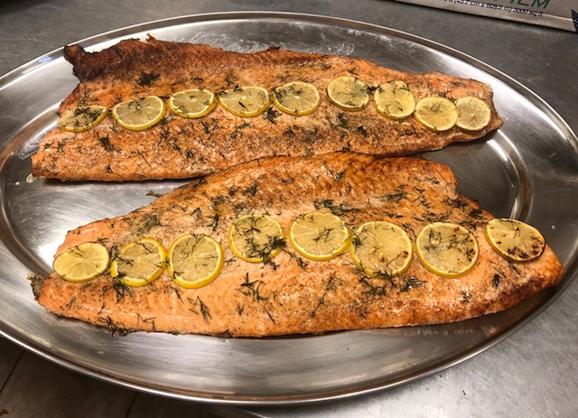 Easy: Lemon-Dill Roasted Salmon