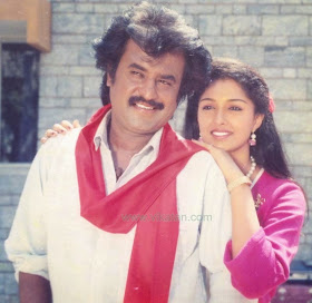 RAJINIKANTH & GOUTHAMI IN 'GURU SHISYAN' MOVIE 1