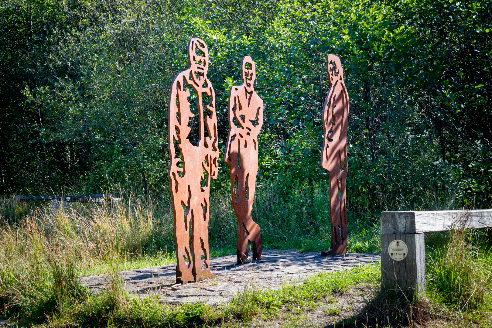 The Portrait Bench Cwmavon