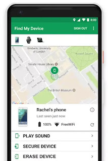 melacak nomr handphone menggunakan aplikasi android device manager
