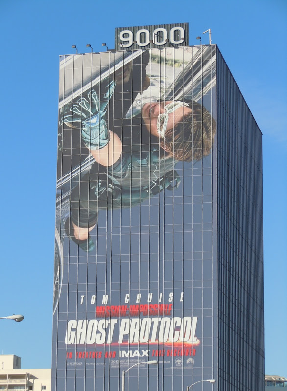 Giant Ghost Protocol movie billboard