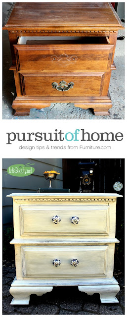 ART IS BEAUTY: How to make Furniture look Antique with Painted layers ...