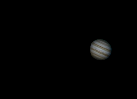 Jupiter in the Coachella Valley, CA night sky 2-4-16
