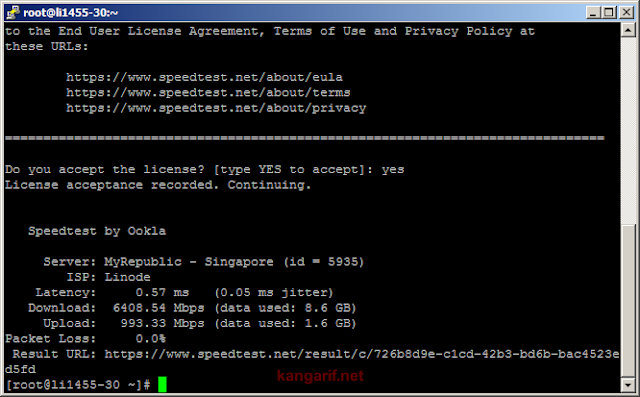 Cara Install Speedtest CLI di Linux