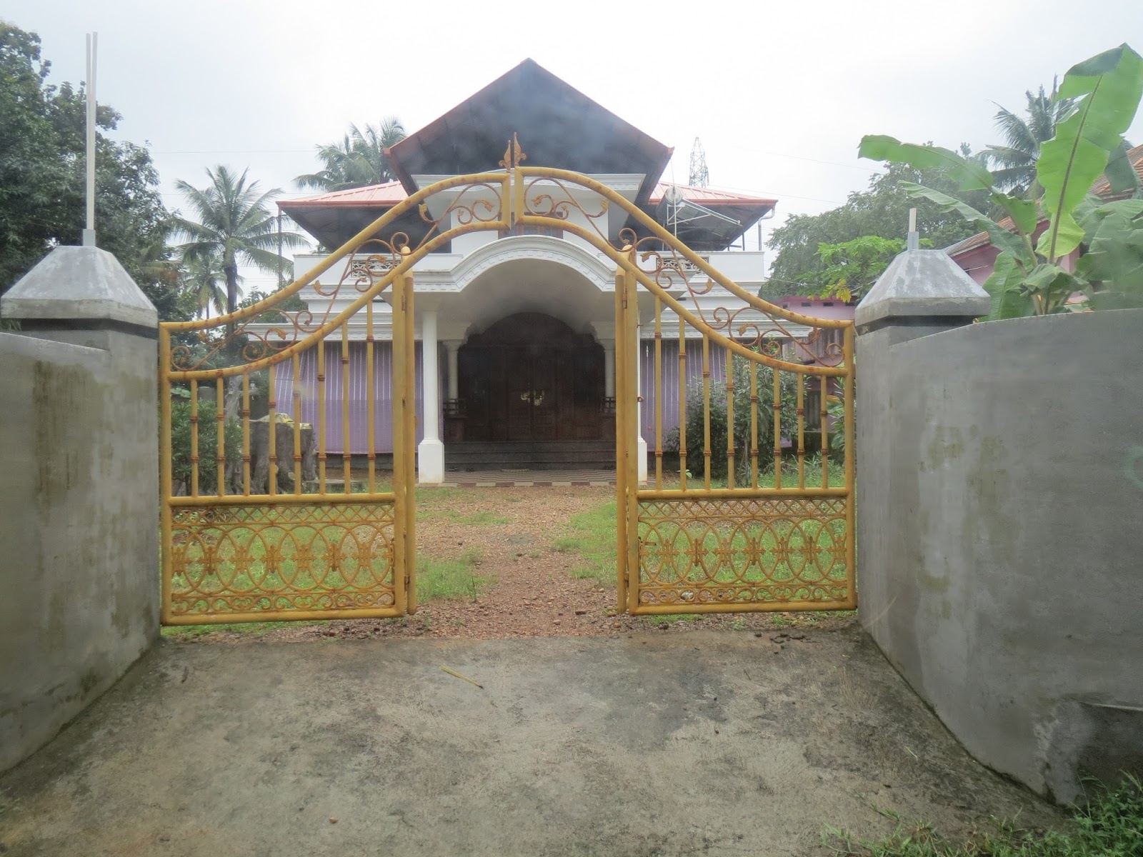 Kerala Gate Designs: Kerala House Gate Designs