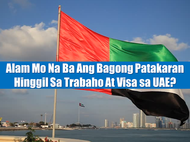 The United Arab Emirates is home to thousands of overseas Filipino workers (OFW) deployed in different sectors. The new rules about labor and visa approved by the cabinet of the present administration of the Gulf state may affect the lives of the OFWs working there.  The Cabinet, chaired by His Highness Sheikh Mohammed bin Rashid Al Maktoum, Vice President and Prime Minister of the UAE and Ruler of Dubai, has adopted strategic decisions with regards to foreign workers' insurance in the private sector, as well as a legislative package of visa facilitation.  Advertisement       Sponsored Links      A new insurance scheme for workers' guarantees has been introduced. The previous mandatory deposit of Dh3,000 per worker is now replaced by a new insurance that cost only Dh60 annually per worker.  The newly created scheme secures workers' rights in the private sector and reduces the burdens on employers. It allows businesses to recover approximately Dh14 billion, representing the value of current guarantees paid by employers, which will enable them to further invest in the development of their business. The system also enhances the ease of doing business in the UAE, which effectively contributes to market prosperity and growth.   The new system aims to achieve a wider coverage of the rights and entitlements for the workers. The value of the insurance policy in the new system is AED 60 per year for each worker and covers the workers' entitlements in terms of end of service benefits, vacation allowance, overtime allowance, unpaid wages, worker's return ticket and cases of work injury, in which the insurance coverage amounts to Dh20,000 per worker.  The Cabinet also adopted a number of visa facilitation for visitors, residents, families, and people overstaying their visa to cater to a wider segment of the society. The Cabinet approved a new legislative package, including a review of the current residency system to allow a two-year extension of the residency period for the dependents of their parents after finishing their university studies.    A new decision has also been approved to exempt transit passengers from all entry fees for the first 48 hours. Transit visa can be extended for up to 96 hours for a fee of only Dh50. Obtaining transit visa will be facilitated by a number of the express counter at the passport-control hall across UAE airports.   In the same context, the Cabinet adopted a decision to grant people overstaying their visa a chance to leave the country voluntarily without a "no entry" passport stamp. A new 6-month visa will be introduced for job seekers who overstayed their visa but wish to work in the country. The temporary visa enhances the UAE's position as a land of opportunities and a destination for talents and professionals.   As for Individuals who entered the UAE illegally, they will have the chance to leave voluntarily with a "no entry" stamp for two years given that they provide a valid return ticket.     Equally, in a step aimed at simplifying the process and easing the financial burden on individuals wishing to adjust or renew their visa, they can now do so for a fee without having to leave and re-enter the country.   On the other hand, the Cabinet adopted a resolution on empowering "People of Determination" and enabling them to access the job market. The resolution provides them with the necessary support to obtain equal employment opportunities in various sectors in line with the Government's social development programs for all segments of the society.       READ MORE: Can A Family Of Five Survive With P10K Income In A Month?    How Filipinos Can Get Free Oman Visa?    Do You Know The Effects Of Too Much Bad News To Your Body?    Authorized Travel Agency To Process Temporary Visa Bound to South Korea    Who Can Skip Online Appointment And Use The DFA Courtesy Lane For Passport Processing?