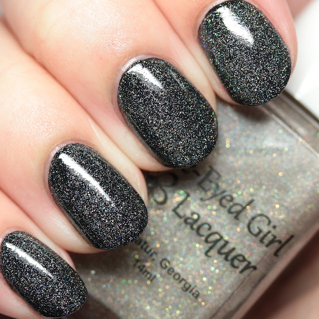 Blue-Eyed Girl Lacquer Starlight in the Gloom over Won't Sleep Again