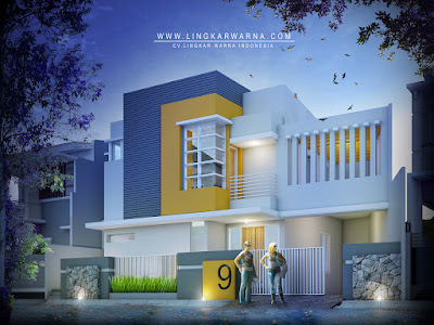 gaya desain rumah terbaru