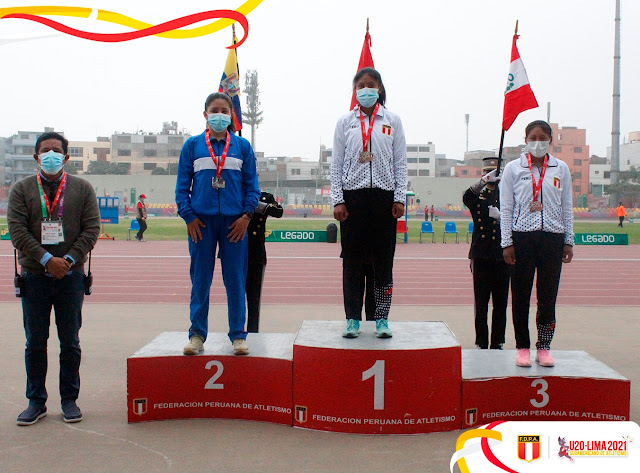 ATLETISMO: PERÚ CERRÓ SU PARTICIPACIÓN EN EL SUDAMERICANO U-20 CON 7 MEDALLAS