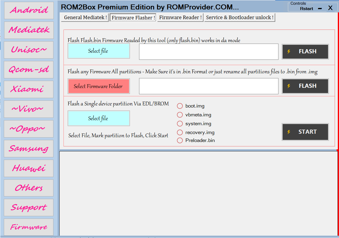 ROM2Box Premium V1.7 Free Download For Windows Computer - Supported Android, Qualcomm, OPPO, MediaTek More Download ROM2Box V1.7 Free - Added new function