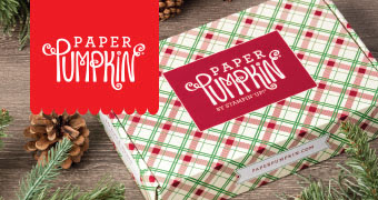 Craft with Beth: Stampin' Up! Paper Pumpkin Kit November 2018 Project Kit Merry Box Graphic