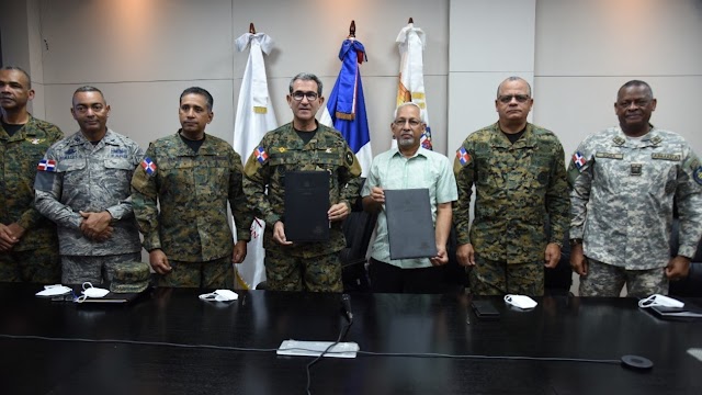 MINERD y Ministerio de Defensa acuerdan fortalecer en valores centros educativos dirigidos por militares