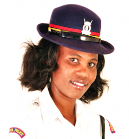 Kiambu Police Woman with Tight Skirt