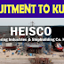 HEISCO Latest Job Recruitment to Kuwait - Shutdown Jobs