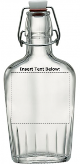 Small Glass Flask