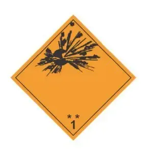 hazmat 1.1 label