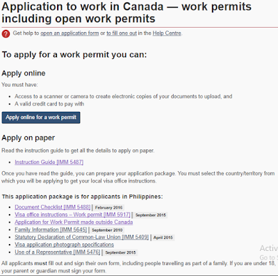 {PUT THE BANNER GRAPHICS AND PARAGRAPH HERE}  Canada is one of the preferred country of destination of many Filipino overseas workers.  But the opportunity to work in Canada is not that easy, in fact they have occupation classification and there are certain qualifications that has to be met in order to apply for certain jobs.   One of the easiest pathway to get a job offer in Canada is to apply as caregiver.     Advertisements        Below is the  step by step process in order to get qualification and apply for a job as caregiver in Canada. The information here is based on actual application process of a successful caregiver applicant in childcare. This will also give you better understanding on how much would it cost you, and documents you needed to secure for your visa application.     We do not endorse any agency or consultant to process your application. If finding an employer we encourage you to do it through the official jobbank website of Canada to avoid scam.         Sponsored Links    Step 1: Acquire CAREGIVER NC II TESDA CERTIFICATE: Before applying for any job, qualification is important. You can study 6 months training for caregiver in any TESDA Accredited Training Center.   Check here for the list of TESDA training centers that offers caregiver program.  You may also contact TESDA for any updates or inquire on colleges or universities near your area. Trainings usually takes 6 months and after that you needed on-job training (OJT) in hospital.   Usual training and OJT will cost you around Php 21,000, but may vary depending on your location and the institution providing the training.       Step 2: GET LOCAL JOB EXPERIENCE- one of the requirements when applying as caregiver aside from the certifications and credential is experience. OJT can qualify as experience when it is paid, and it is more likely that you will get job offer if you have at least one year work experience.    You will need proof that you have experience by providing "certificate of employment" or payslips. This will be attached when you apply for visa.     Step 3: APPLY FOR JOB and LMIA  (Labour Market Impact Assessment)  - The best way is to apply through  the official government website of Canada for current jobs as caregiver or CANADA JobBank. You may also ask help from anyone you know who can help find employer. This way you can avoid being scammed.   Check here for the list and contact information of prospective employers in (CANADA JOBBANK)  As qualified caregiver you can take care of elderly or be in childcare jobs as nanny.   Once you get job offer, the employer will apply for LMIA. The employer will pay for  LMIA  (CAD $ 1,000). The process usually takes two months to get approved.     If you reach this state congratulations. The next steps will be for your visa processing.    Step 4: VISA PROCESSING. You can do this on your own and save consultant fee, or you can hire a consultant who can do the hassle of filling up forms for your visa application..   Whether you do it yourself or you hire a consultant, application can be done online or through visa processing centers. In the Philippines you can do it through VFS in their office in Makati.     Here is the link for Canadian government Work Visa application online         The result of your work visa application can usually be released within three to six weeks (4-8 weeks).   Here are the other documents you needed to submit when applying for TRV-Work Visa:   1. Family Information Form (IMM 5645) fully completed, dated and signed.   2. Original passports and a photo copy of the passport bio-data page.  3. Credentials:   College TOR   Caregiver TOR  Caregiver certificates  NCII certificates  OJT certificates  4. Birth certificate  5. Police clearance and NBI clearance issued within the last 3 months  6. 6 pcs visa pictures    Evidence of your work experience and employment history:    7. COE or certificate of employment-Letters from current and past employers specifying your position, duties and earnings  8. Payslip- evidence of contributions to social insurance regimes (eg. SSS), proof of payroll deposits;   The documents below shall be provided by your employer in Canada    9. Original copy of approved /Positive LMIA  10. Work Contract   11. Supplementary Form and Notice of Assessment  *Medical certificate for elderly care or disabled person indicating their need for caregiver.     Submit the application by paper or online and wait to be contacted by the embassy.   12.  Medical Certificate- you will need to do medical exam upon request from the embassy, around 3-6 weeks after your application for work visa is submitted.     Other forms from Canadian embassy are also to be attached to your application when sending it or must be uploaded online when processing your visa online.     Document Checklist [IMM 5488]  Visa office instructions – Work permit [IMM 5917]  Application for Work Permit made outside Canada Family Information [IMM 5645]  Statutory Declaration of Common-Law Union [IMM 5409]  Visa application photograph specifications Use of a Representative [IMM 5476] - if you hired consultant or agent       Here is the list of the estimated expenses based on personal experience of caregiver applicant.  Consultant or agency fee  for visa application-                             PHP 25,000   *fee may vary depending on consultant or agency and in case you decide to process the visa on your own.     Visa Application fee online                      $100 or    through VFS in Makati                        Php 7,000   Medical Exam Fee:                              Php 8,000 -                        Once your visa is approved you will to secure OEC from POEA.          ©2018 THOUGHTSKOTO  www.jbsolis.com   SEARCH JBSOLIS, TYPE KEYWORDS and TITLE OF ARTICLE at the box below