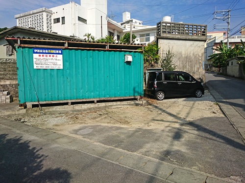 伊祖集落　クムイ跡の写真