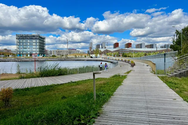 Инновационный центр Сколково, Центральный парк, Каскадный пруд