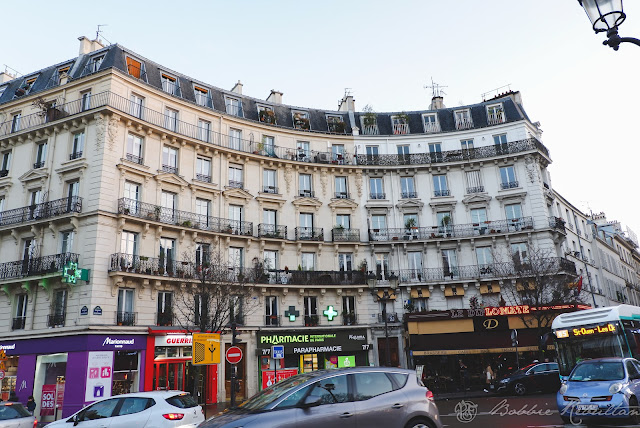 Haussman-style Buildings along Montmartre