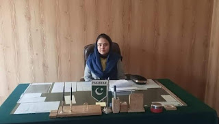 Saniya Zahra first female magistrate of Tehsil Daghoni,Baltistan