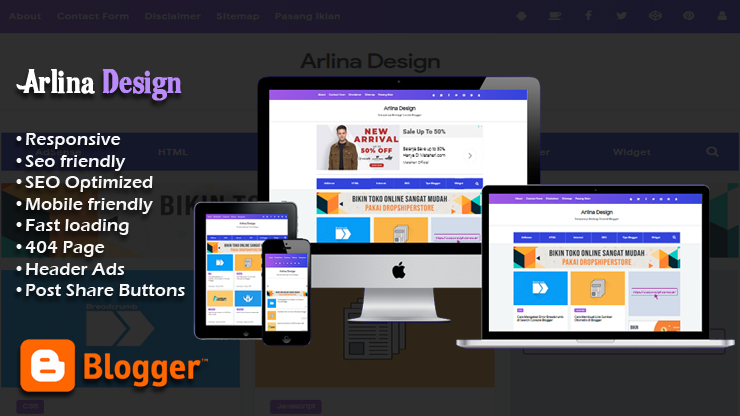 Viral Go Responsive Blogger Template