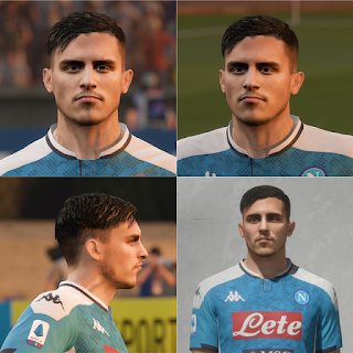 FIFA 20 Faces Eljif Elmas by EmreKaya