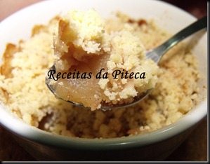 Crumble de maçã..