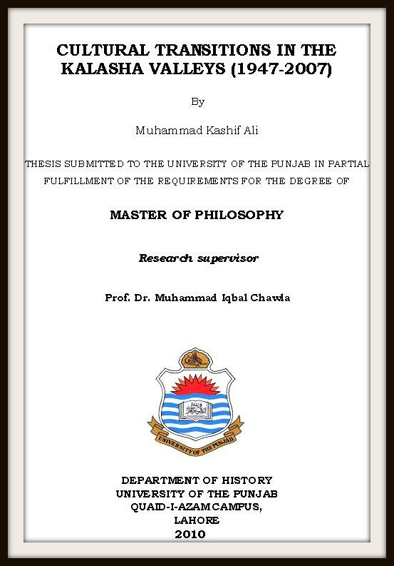American Phd Thesis