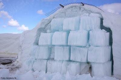 ice hotel, melting