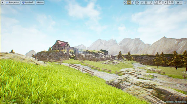 Hyrule Field en Unreal Engine 4