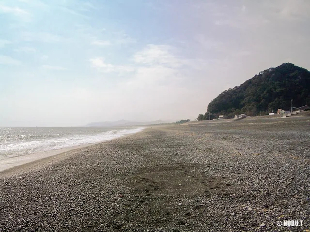 三重県熊野市の「七里御浜