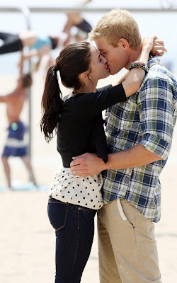  Jessica Lowndes and Trevor Donovan hot kiss photo